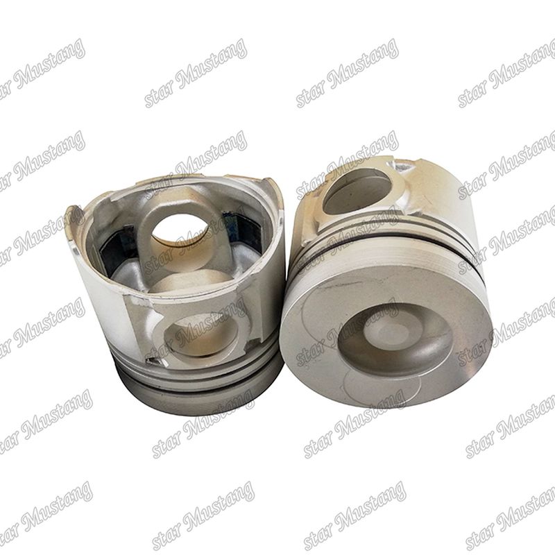 Piston DB58 yuvarlak alt 35mm iğne deliği yanma odası 54mm 65.02501-0195 Doosan Dizel Motor Tamir Parçası için