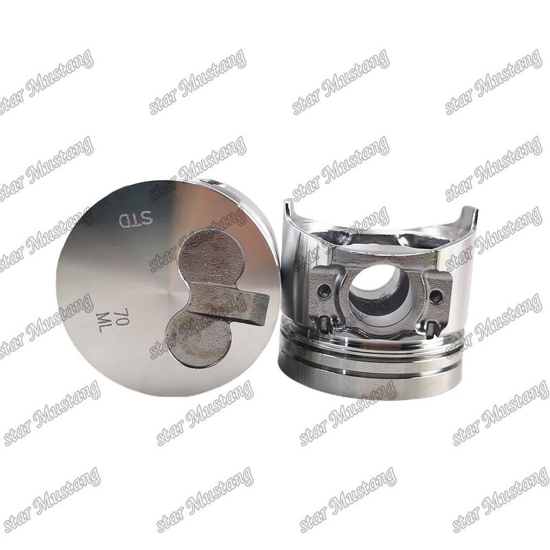 Piston 2D70E-5 3TNV70 2YM15 3YM20 119515-22080 Yanmar Dizel Motoru Tamir Parçası için