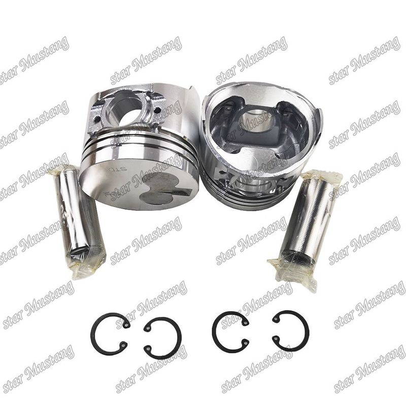 Piston 2D70E-5 3TNV70 2YM15 3YM20 119515-22080 Yanmar Dizel Motoru Tamir Parçası için