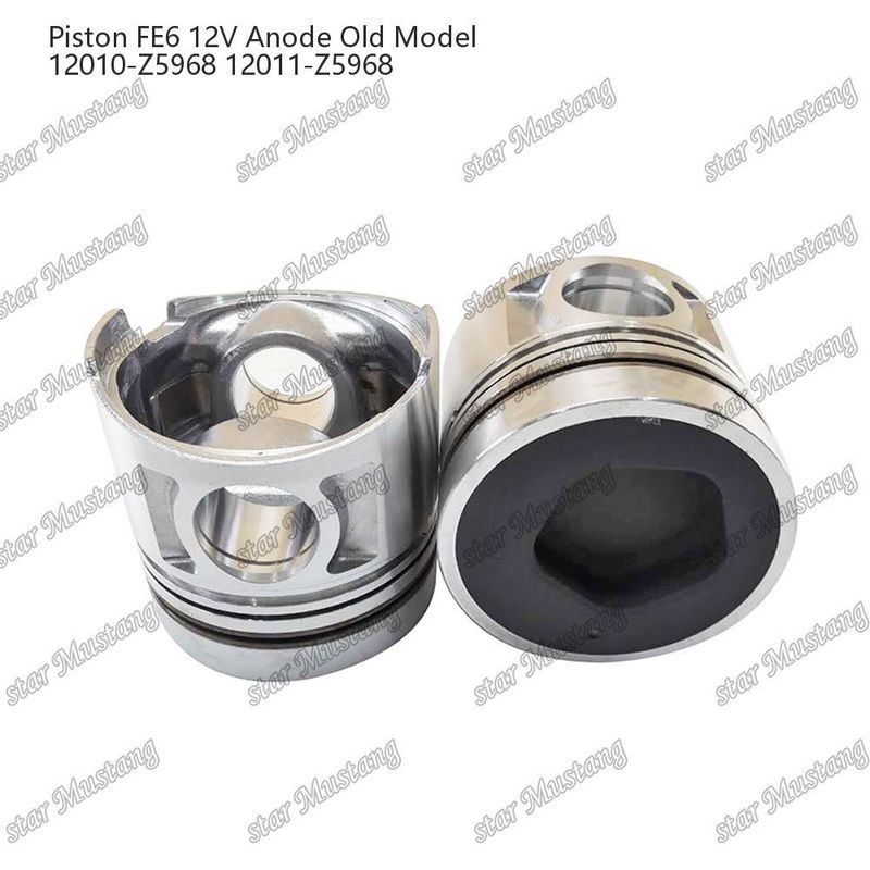 FE6 Motor Piston 12 Valves 12010-Z5968 12011-Z5968 Nissan Motor yedek parçaları için