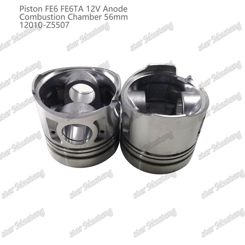 FE6 FE6TA Motor Piston12V Oda Boyutu 56mm 2.5x2x4mm 12010-Z5507 Nissan Motor yedek parçaları için