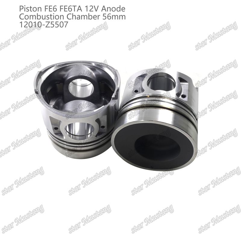 FE6 FE6TA Motor Piston12V Oda Boyutu 56mm 2.5x2x4mm 12010-Z5507 Nissan Motor yedek parçaları için