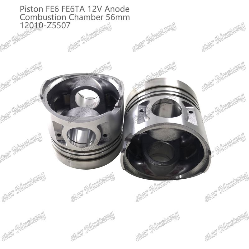 FE6 FE6TA Motor Piston12V Oda Boyutu 56mm 2.5x2x4mm 12010-Z5507 Nissan Motor yedek parçaları için