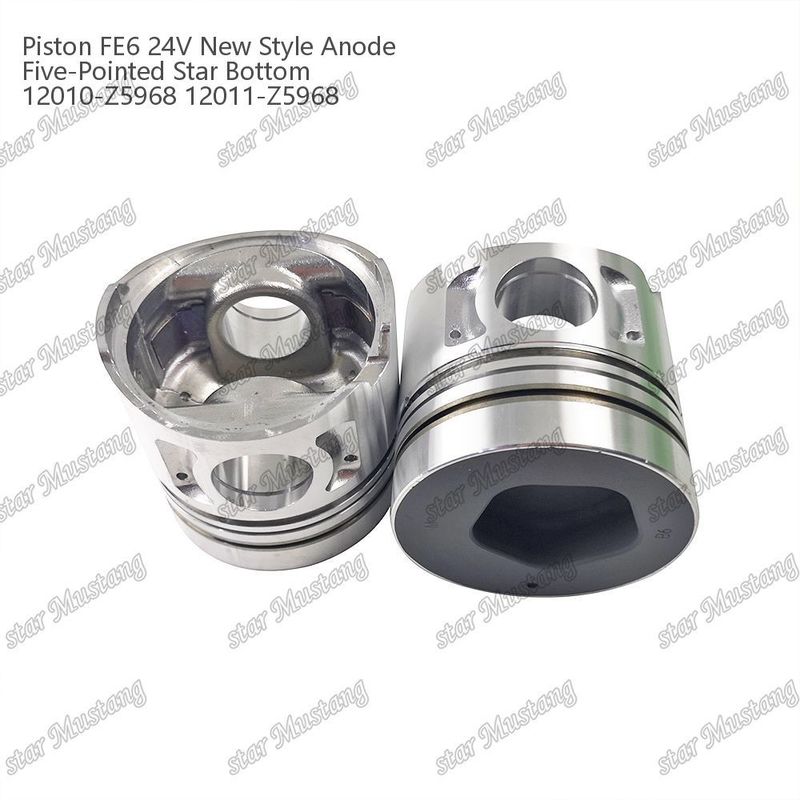 FE6T Motor Piston 24V Yeni Tip 2.5x2x4mm 12011-Z5776 12011-Z5506 12011-Z5968 Nissan Motor yedek parçaları için