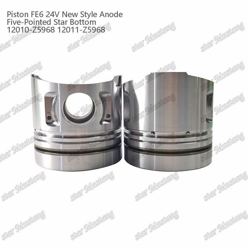 FE6T Motor Piston 24V Yeni Tip 2.5x2x4mm 12011-Z5776 12011-Z5506 12011-Z5968 Nissan Motor yedek parçaları için