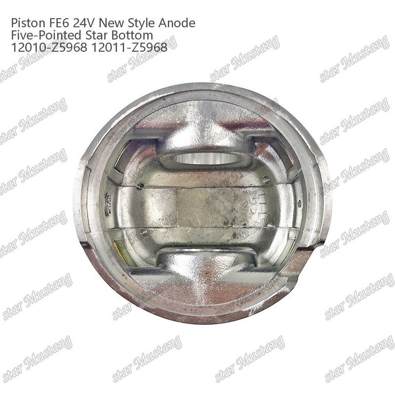FE6T Motor Piston 24V Yeni Tip 2.5x2x4mm 12011-Z5776 12011-Z5506 12011-Z5968 Nissan Motor yedek parçaları için