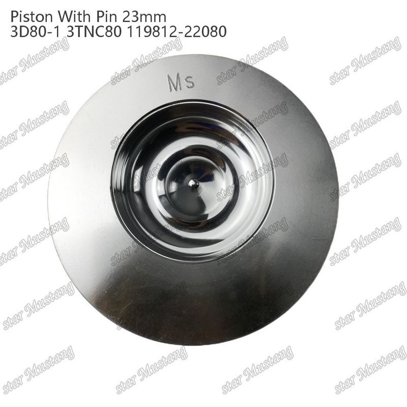 Piston 3D80-1 3TNC80 PIN SIZE 23mm 119812-22080 Yanmar Dizel Motoru Tamir Parçası için