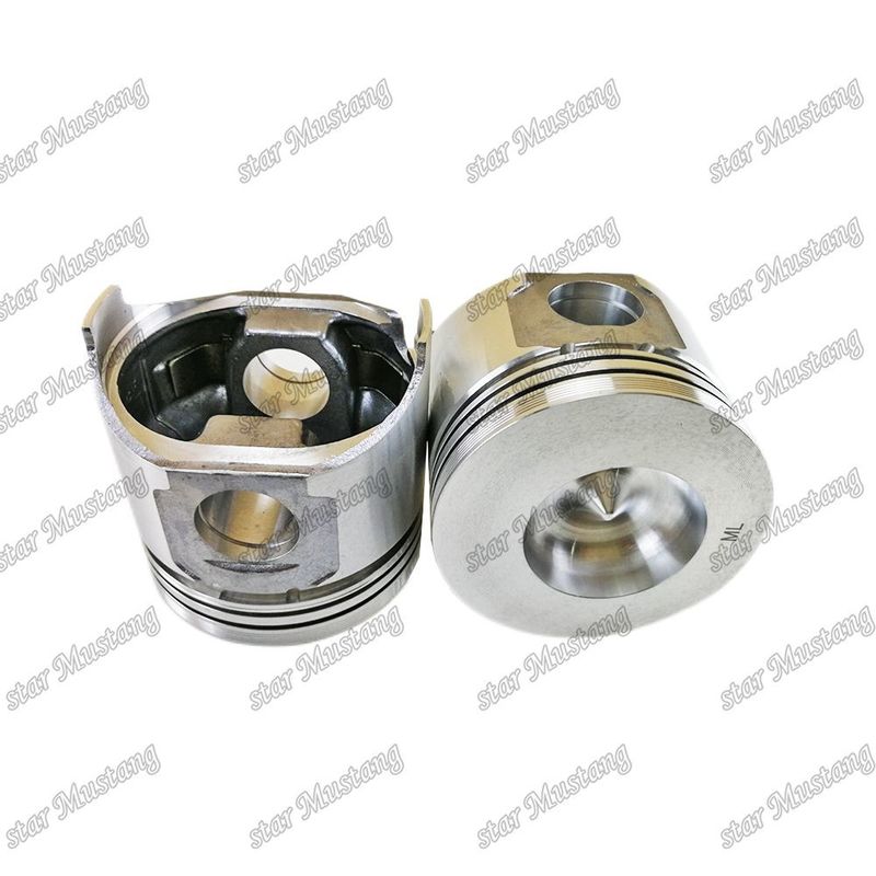 Piston 3D88E-3 4D88E-3 3TNC88 4TNC88 Oda Boyutu 47mm 129001-22081 Yanmar Dizel Motoru Tamir Parçaları İçin