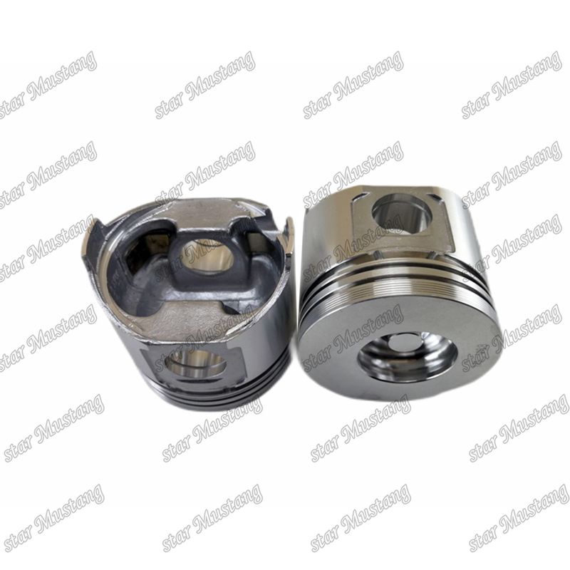 Piston 3D88E-5 3D88E-6 4D88E-5 3TNV88 4TNV88 Oda Boyutu 43mm 129005-22080 Yanmar Dizel Motoru Tamir Parçaları İçin