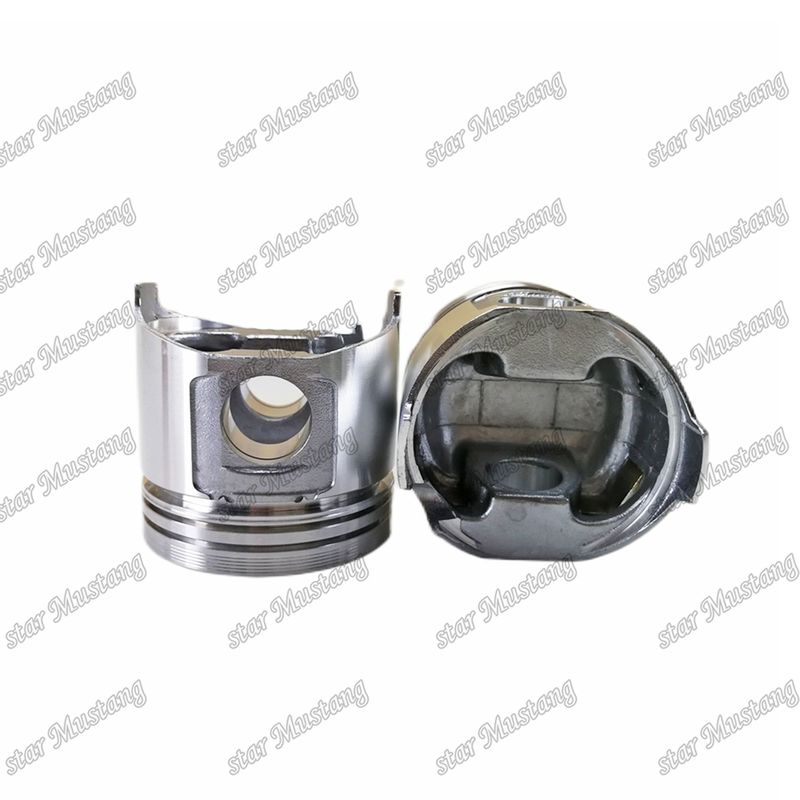 Piston 3D88E-5 3D88E-6 4D88E-5 3TNV88 4TNV88 Oda Boyutu 43mm 129005-22080 Yanmar Dizel Motoru Tamir Parçaları İçin