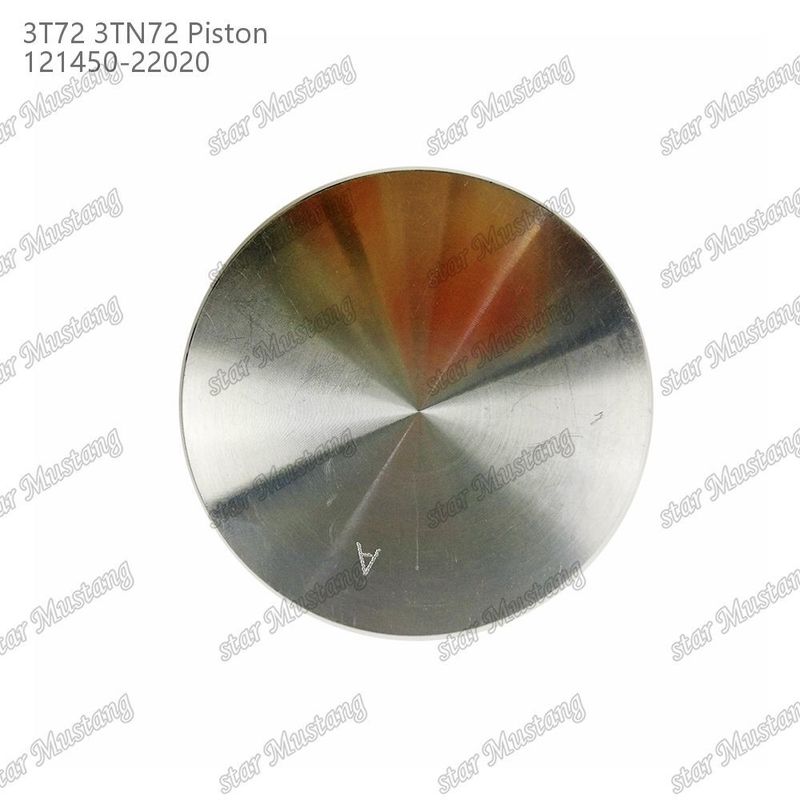 Piston 3TN72 3T72 Düz Alt 65.5mm Yükseklik 121450-22020 Yanmar Dizel Motoru Tamir Parçası için