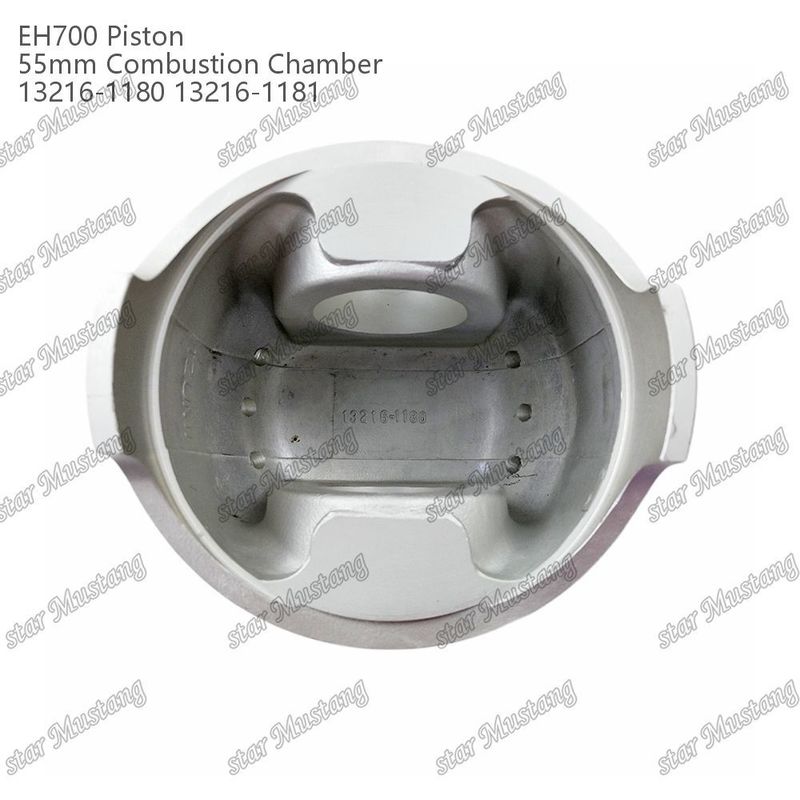 Piston EH700 55mm yanma odası 13216-1181 13216-1180 Hino Dizel Motor Tamir Parçası için