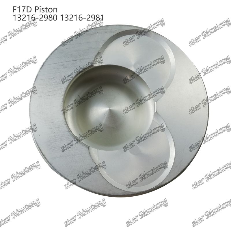 Piston F17D Yanma odası 69mm 13216-2980 13216-2981 Hino Dizel Motoru Tamir Parçası için