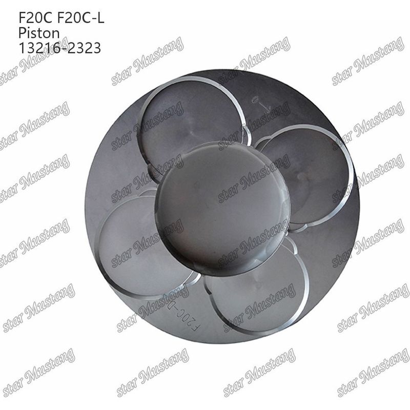 Piston F20C-L Düz tabanlı 13216-2323 Hino Dizel Motoru Tamir Parçası için