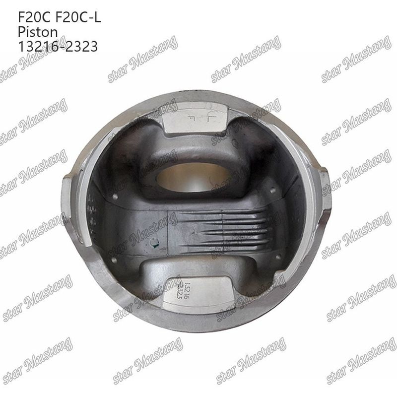 Piston F20C-L Düz tabanlı 13216-2323 Hino Dizel Motoru Tamir Parçası için