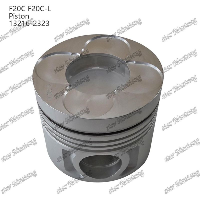 Piston F20C-L Düz tabanlı 13216-2323 Hino Dizel Motoru Tamir Parçası için
