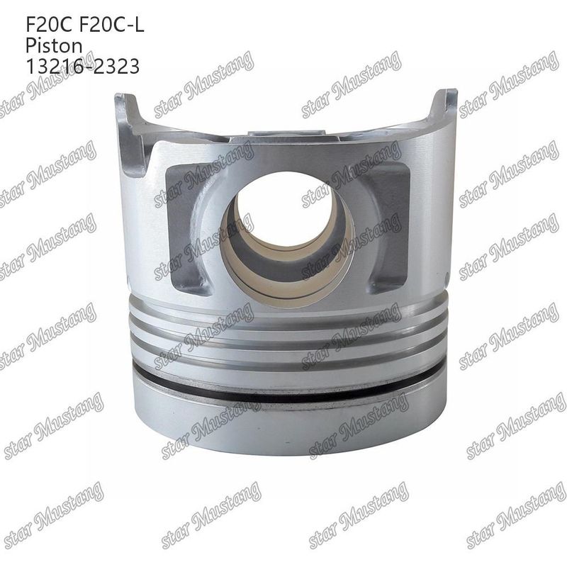 Piston F20C-L Düz tabanlı 13216-2323 Hino Dizel Motoru Tamir Parçası için