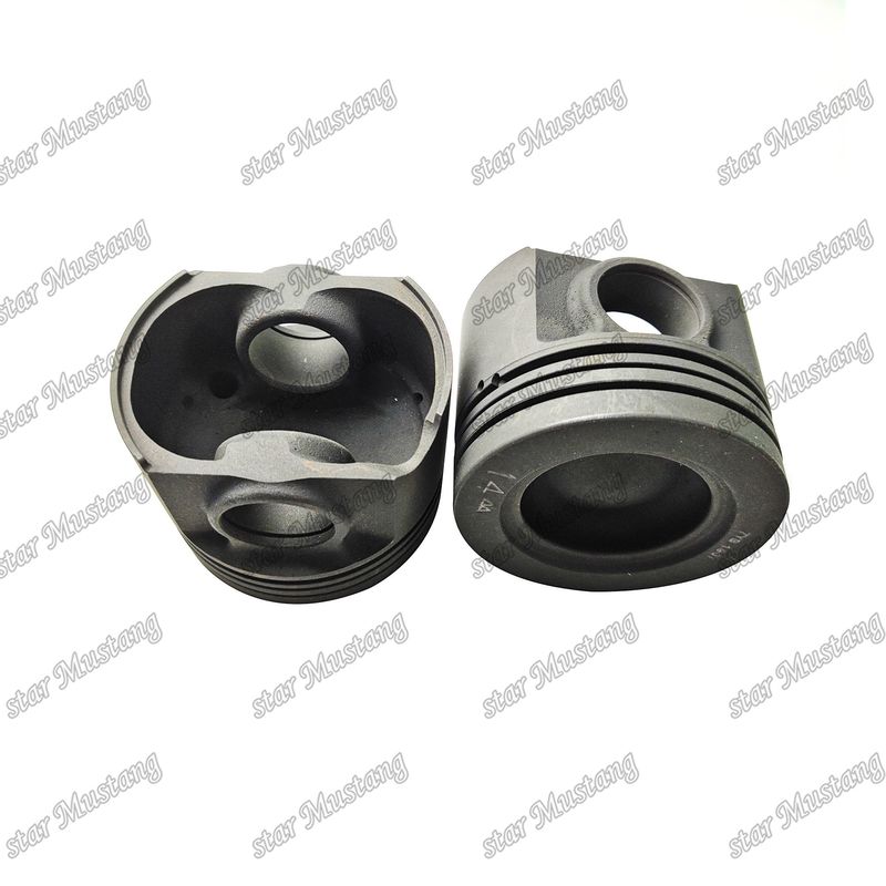 Piston J05E J08E Demir 63.5mm Yanma odası Hino Motor yedek parçaları için