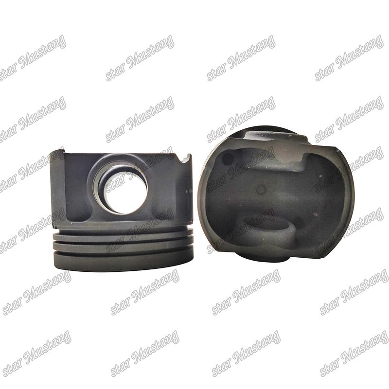 Piston J05E J08E Demir 63.5mm Yanma odası Hino Motor yedek parçaları için