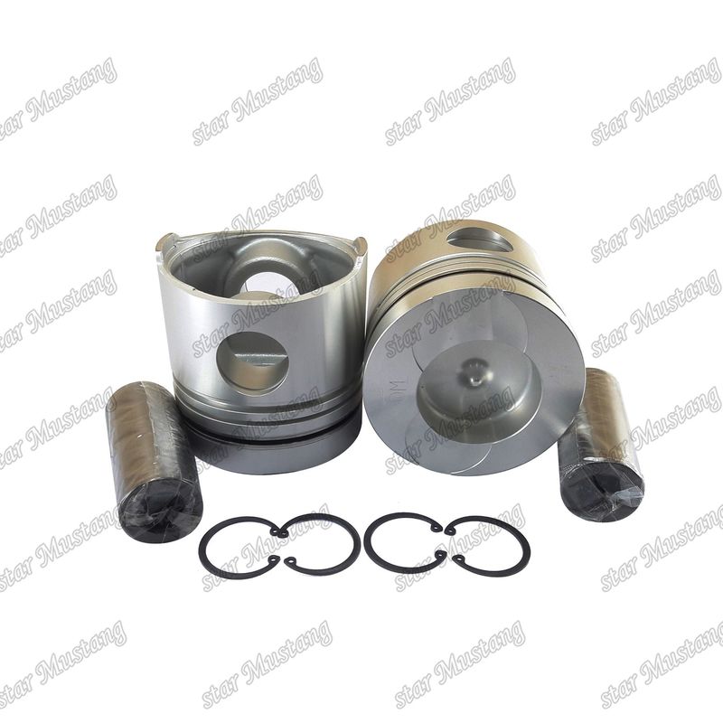 NE6T Motor Piston Odası Boyutu 61mm Pin Delikleri 36mm 12011-95074 Nissan Motor yedek parçaları için