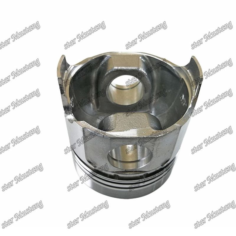 Piston 3TNA84 4TNA84 3D84-2 4D84-2 4T84-2 Yüksekliği 86.6mm 45.5mm 129105-22080 Yanmar Dizel Motoru Tamir Parçası için