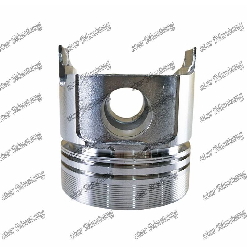 Piston 3TNA84 4TNA84 3D84-2 4D84-2 4T84-2 Yüksekliği 86.6mm 45.5mm 129105-22080 Yanmar Dizel Motoru Tamir Parçası için