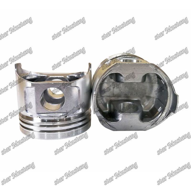 Piston 3TNE82A 71mm Yükseklik Yanma Odası 44mm 119813-22080 Yanmar Dizel Motoru Tamir Parçaları İçin