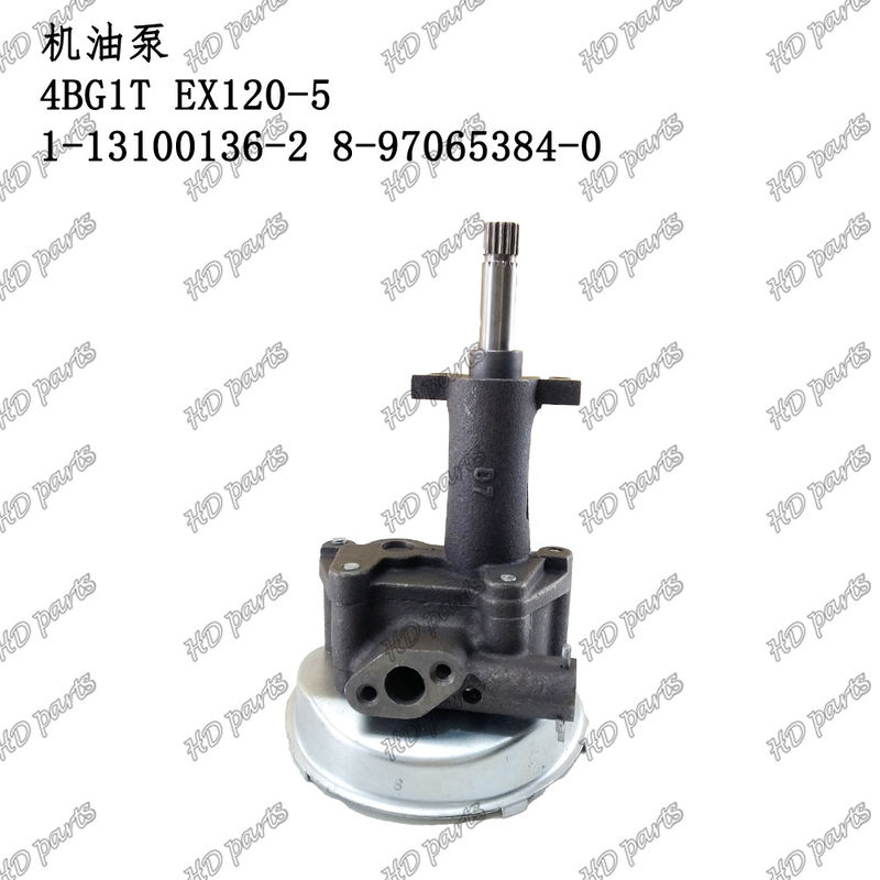 Yağ pompası 4BG1T EX100-5 EX120-5 EX130-5 EX150LC-5 1-13100136-2 8-97065384-0 Isuzu motor yedek parçaları için
