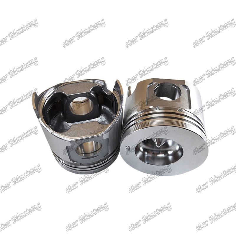 Piston 4TNE84T Yüksekliği 84mm Yanma odası Boyutu 45mm 129002-22090 Yanmar Dizel Motoru Tamir Parçası için