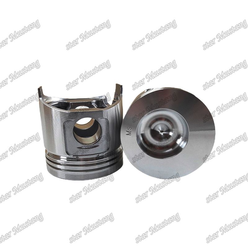 Piston 4TNE84T Yüksekliği 84mm Yanma odası Boyutu 45mm 129002-22090 Yanmar Dizel Motoru Tamir Parçası için