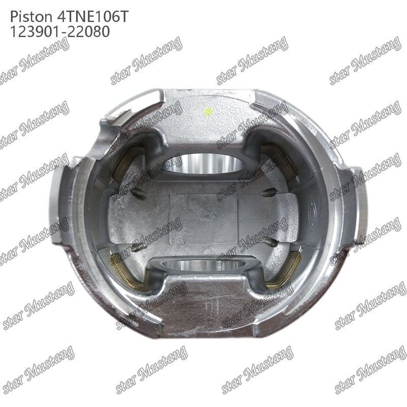Yanmar Dizel Motoru Tamir Parçaları için Valf Baskılı Piston 4TNE106T 123901-22080
