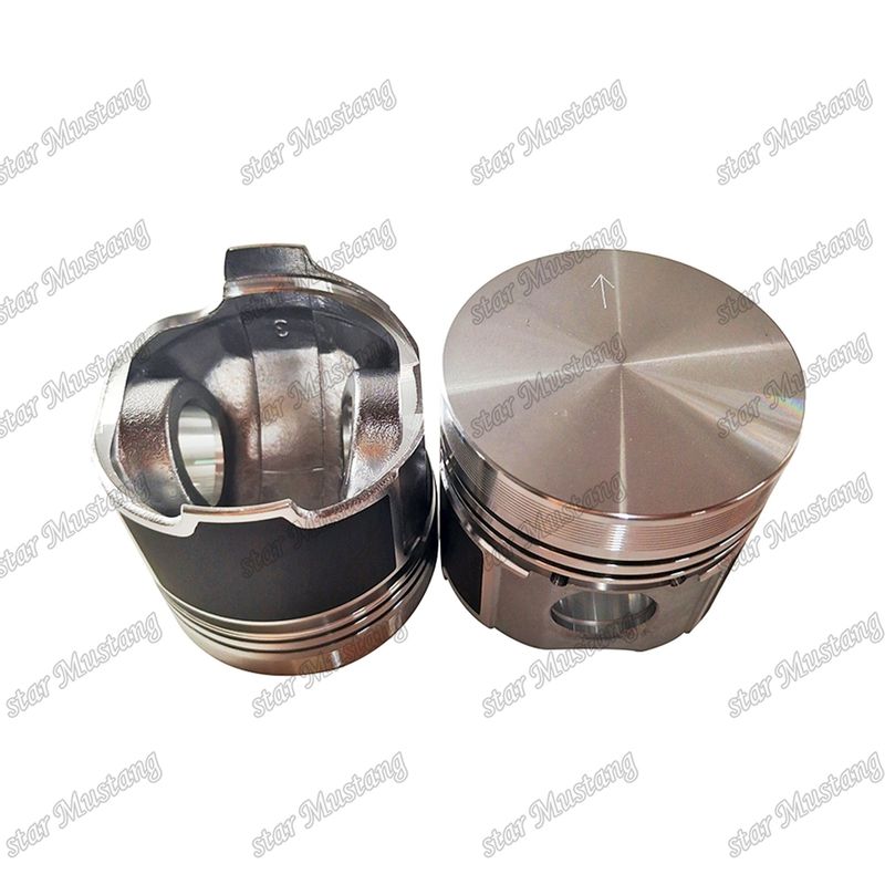 Piston HD019 3TN75 119810-22080 YM119810-22080 Yanmar Dizel Motoru Tamir Parçası için Düz Alt