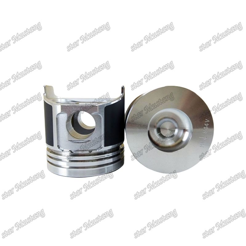 Piston S4D84E-5 4TNV84 Yüksekliği 84mm Yanma odası Boyutu 41.3mm 129508-22080 Yanmar Dizel Motoru Tamir Parçası için
