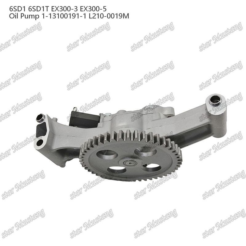 Petrol pompası 6SD1 6SD1T İçeride EX300-3 EX300-5 1-13100191-1 L210-0019M Isuzu motor yedek parçaları için
