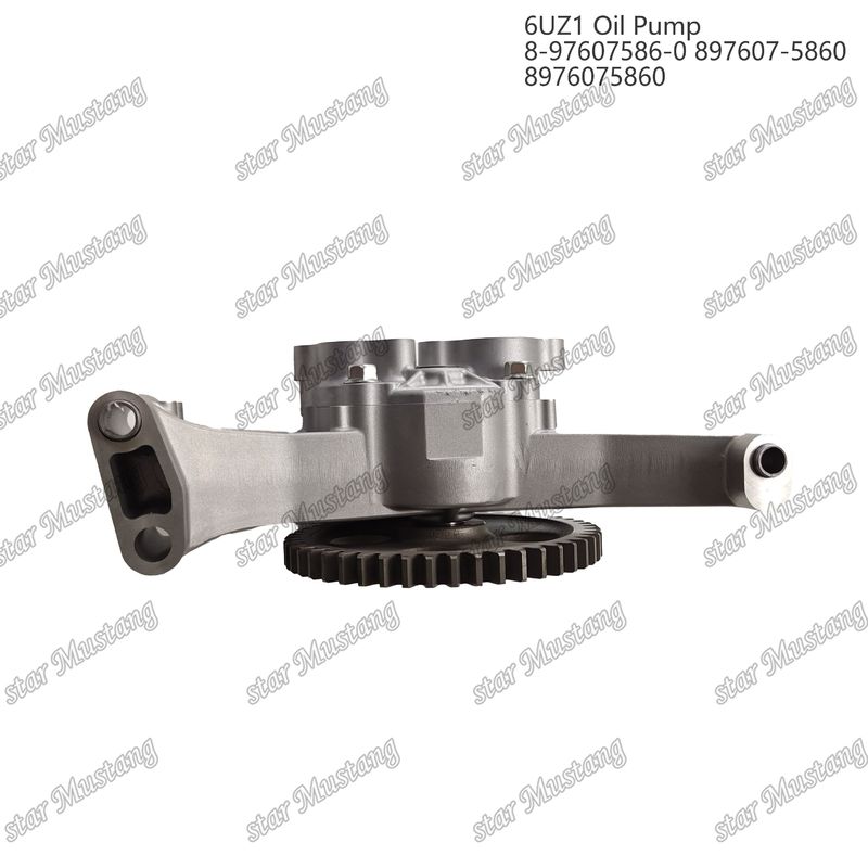 Yağ pompası 6UZ1 8-97607586-0 897607-5860 8976075860 Isuzu motor yedek parçaları için