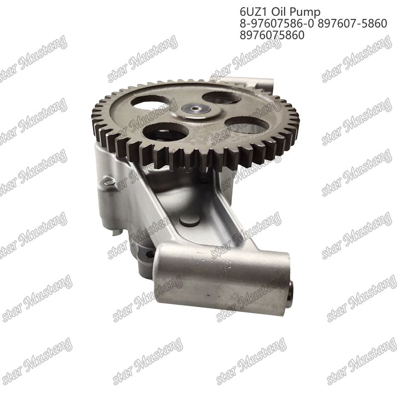 Yağ pompası 6UZ1 8-97607586-0 897607-5860 8976075860 Isuzu motor yedek parçaları için