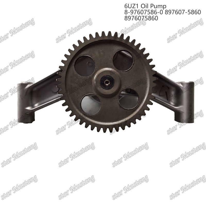 Yağ pompası 6UZ1 8-97607586-0 897607-5860 8976075860 Isuzu motor yedek parçaları için