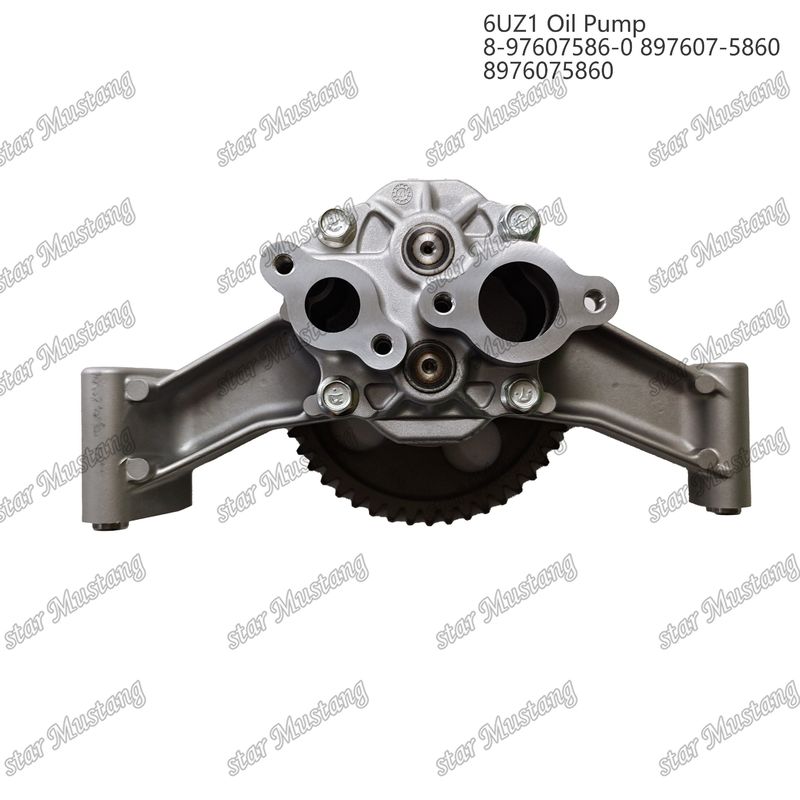 Yağ pompası 6UZ1 8-97607586-0 897607-5860 8976075860 Isuzu motor yedek parçaları için