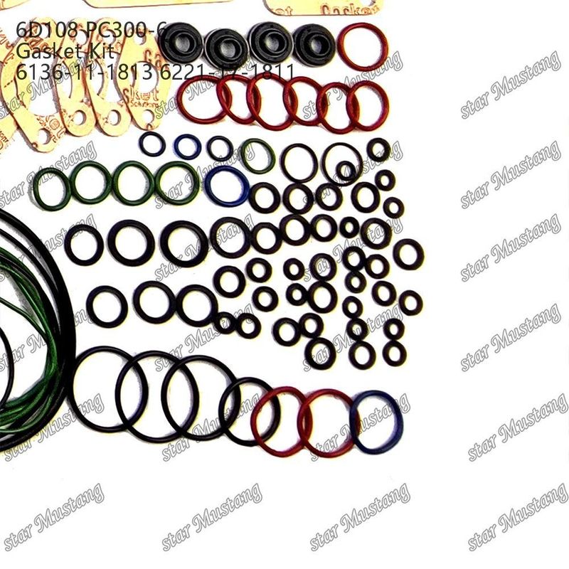 Komatsu Dizel Motoru Tamir Parçaları için Tam Dayanım Kütesi 6D108 PC300-6 6136-11-1813 6221-17-1811 Dayanım Kütesi