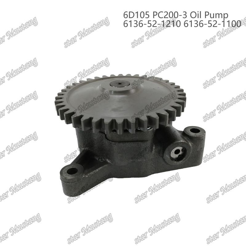 Petrol pompası 6D105 PC200-3 6136-52-1210 6136-52-1100 Kumatsu motor yedek parçaları için