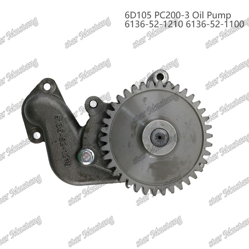 Petrol pompası 6D105 PC200-3 6136-52-1210 6136-52-1100 Kumatsu motor yedek parçaları için