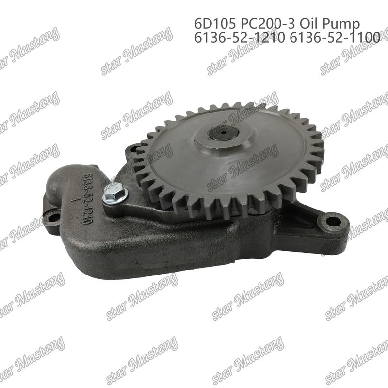 Petrol pompası 6D105 PC200-3 6136-52-1210 6136-52-1100 Kumatsu motor yedek parçaları için