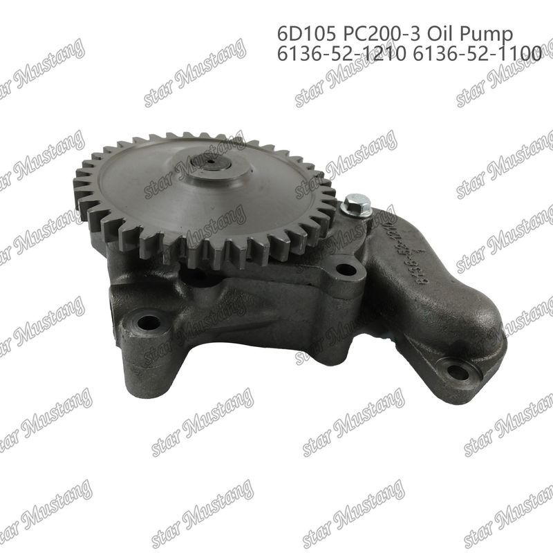 Petrol pompası 6D105 PC200-3 6136-52-1210 6136-52-1100 Kumatsu motor yedek parçaları için