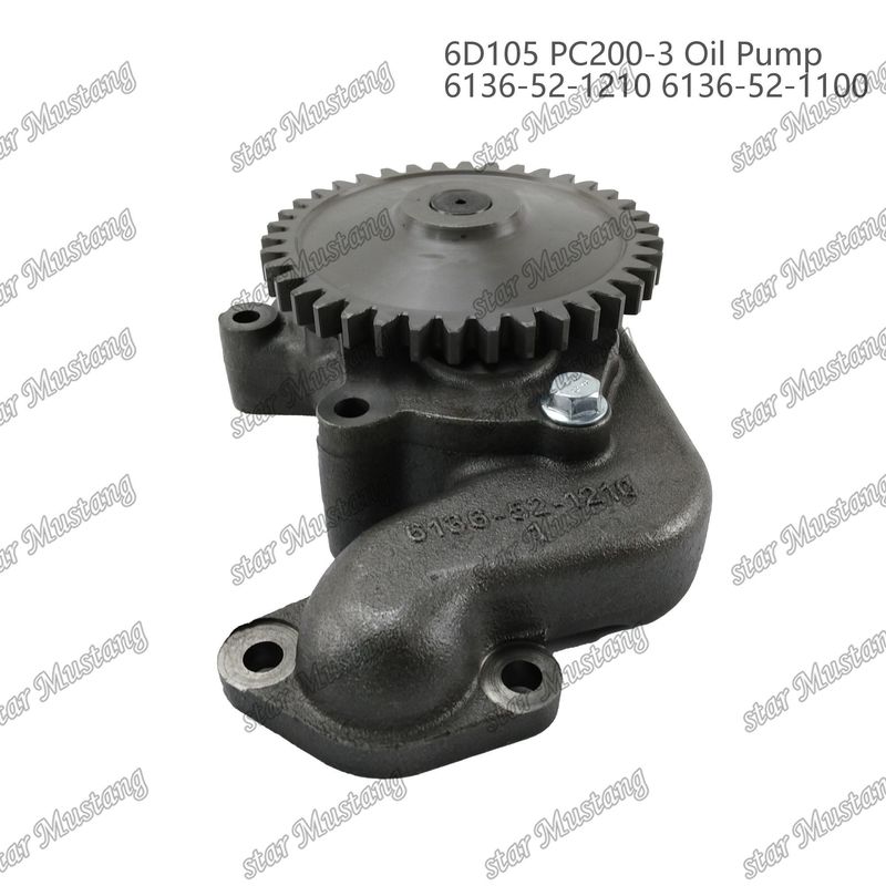 Petrol pompası 6D105 PC200-3 6136-52-1210 6136-52-1100 Kumatsu motor yedek parçaları için