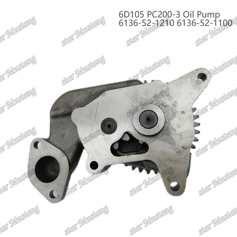 Petrol pompası 6D105 PC200-3 6136-52-1210 6136-52-1100 Kumatsu motor yedek parçaları için