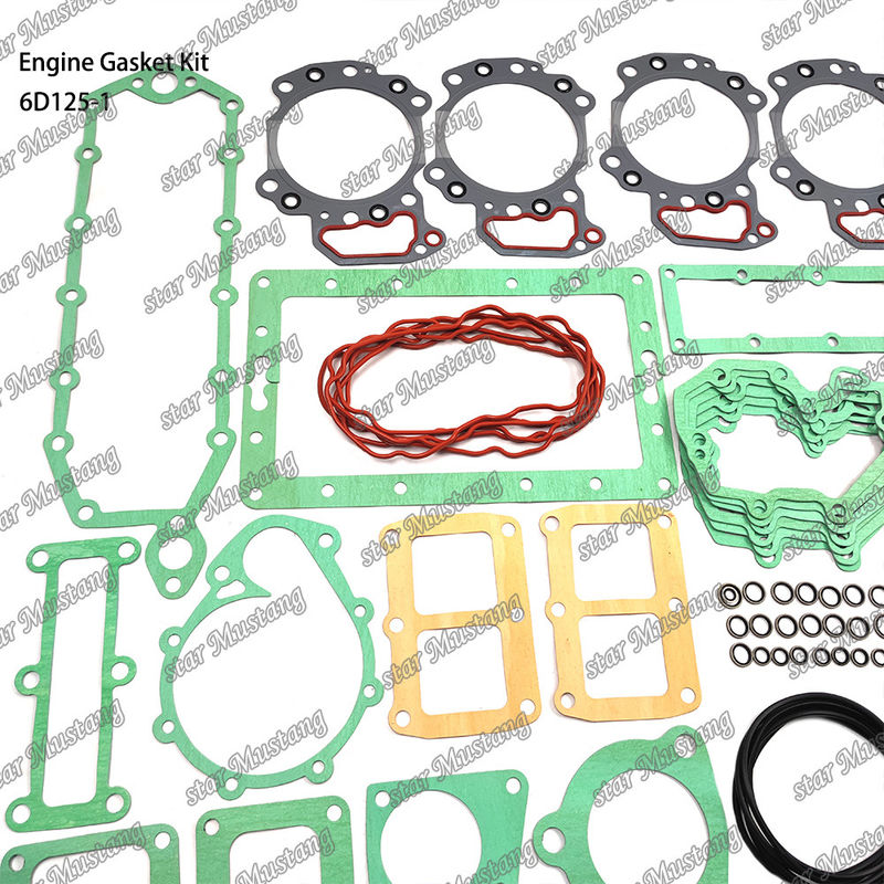 Komatsu Dizel Motoru Tamir Parçaları İçin Tam Dayanıştırma Kits 6D125-1 Dayanıştırma Seti