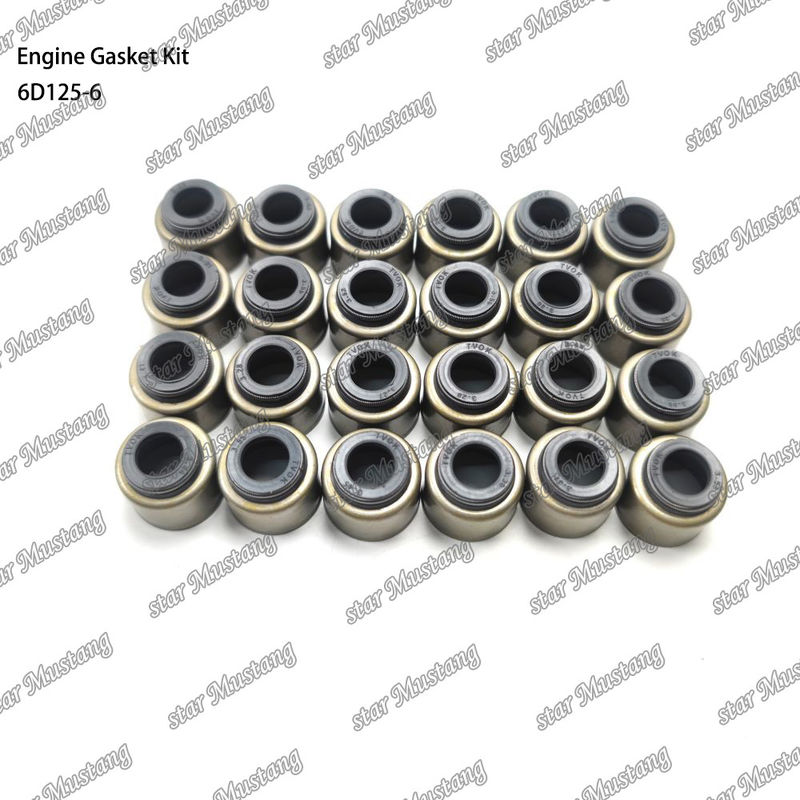 Komatsu Dizel Motoru Tamir Parçaları İçin Tam Dayanıştırma Kits 6D125-6 Dayanıştırma Seti