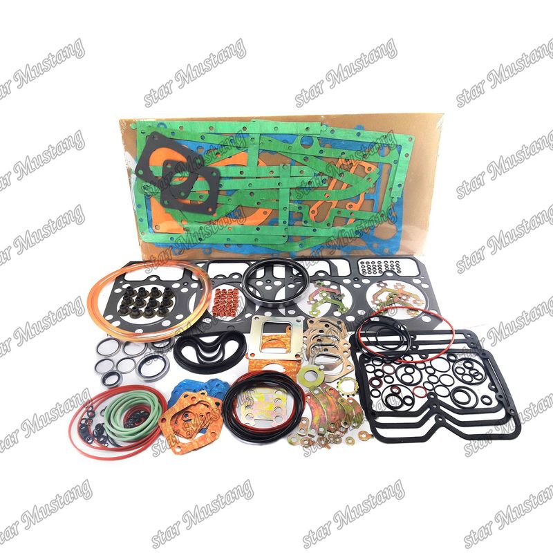6D155 Tam Gasketi Set Metal 6128-K1-9901 6128-K2-9901 Komatsu için Uygun