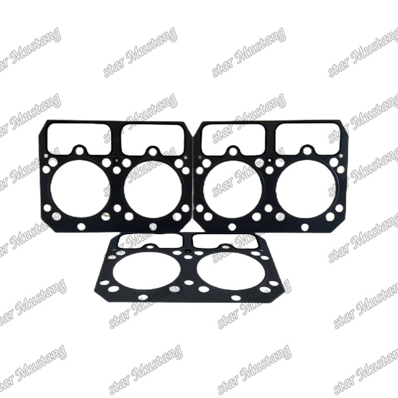 6D155 Tam Gasketi Set Metal 6128-K1-9901 6128-K2-9901 Komatsu için Uygun
