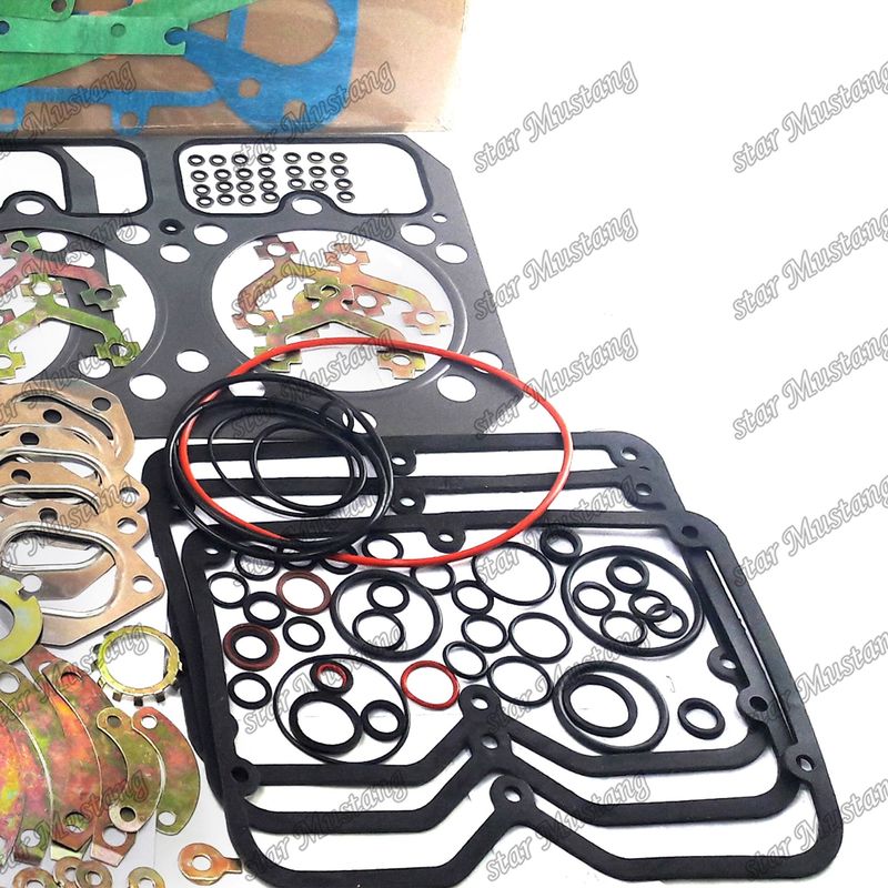 6D155 Tam Gasketi Set Metal 6128-K1-9901 6128-K2-9901 Komatsu için Uygun